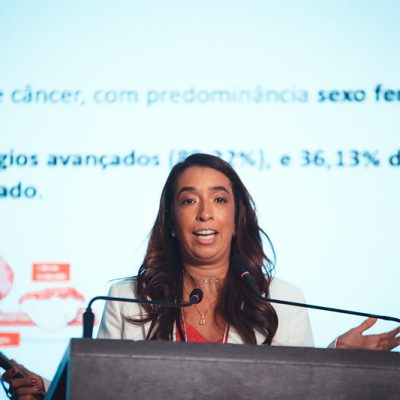 Palestra sobre o Cenário de Impacto do Câncer Colorretal no Global Fórum Fronteiras da Saúde 2025